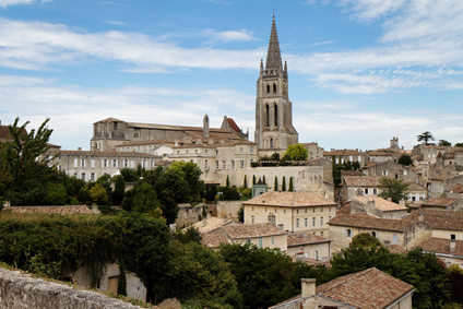 Burdeos , vista de la catedral