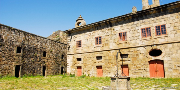 Ferrol, vista del interior del castillo