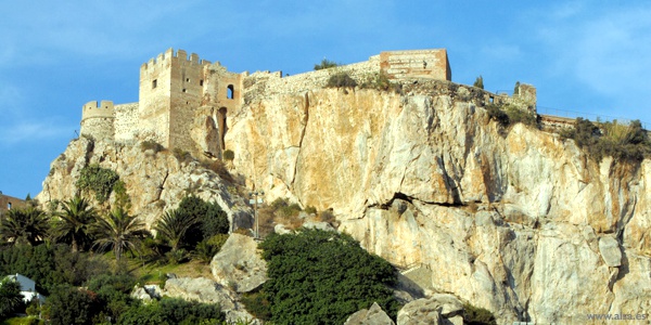 Salobreña, vista panorámica del castillo