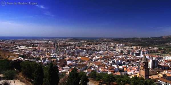 Torre del mar, vista panorámica de la ciudad