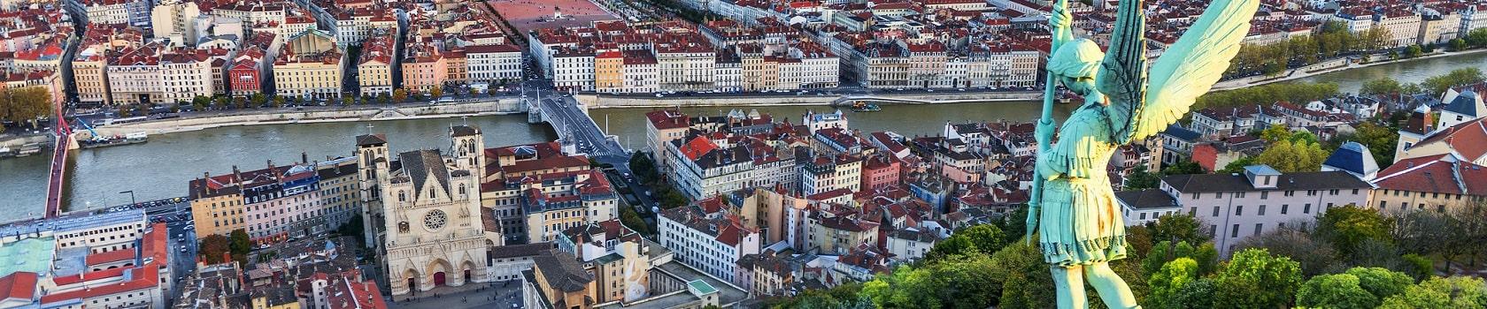 Basílica de Fourvière en Lyon, Francia